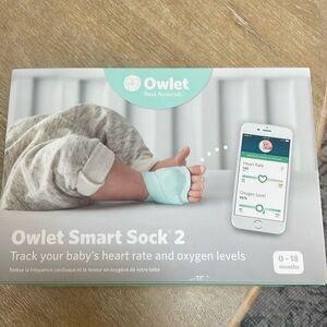 Owlet Smart Sock 2, never used